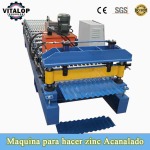 maquina para fabricar zinc acanalado