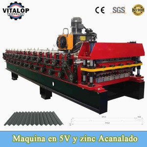 maquina para fabricar planchas de zinc