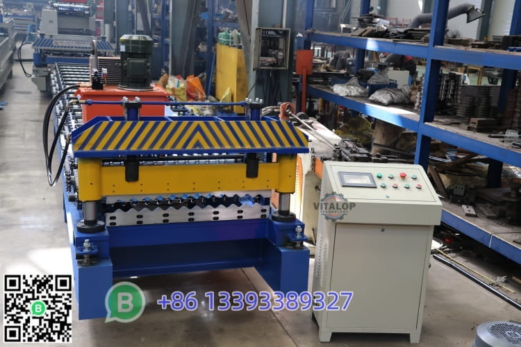 maquina para fabricar zinc acanalado