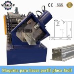 maquina para hacer perfil entrepiso galvanizado