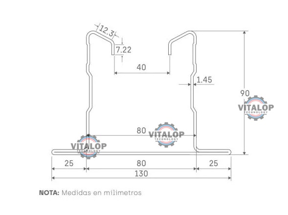 medidas de perfil placafacil